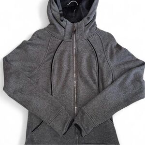 Women's Grey Fuzzy Lululemon Define Jacket! #lululemon